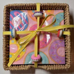 Donut Napkins Set-BRAND NEW!